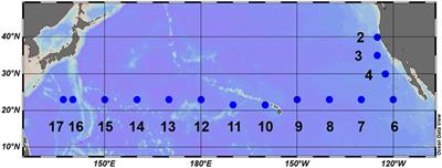 Longitudinal and Vertical Variations of Dissolved Labile Phosphoric Monoesters and Diesters in the Subtropical North Pacific